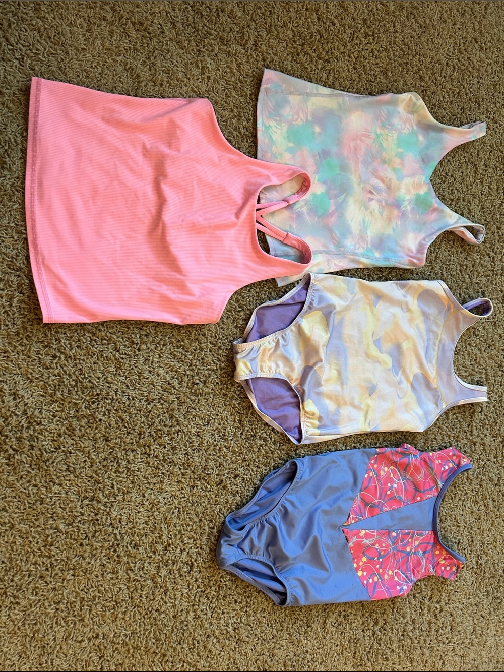 Girls leotards and tanks